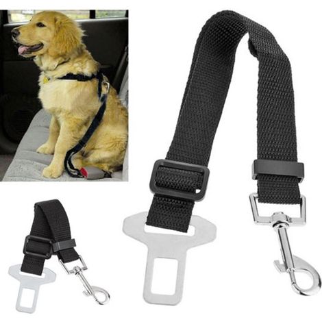 Cintura di sicurezza da auto per cani e gatti con aggancio universale (1/5)