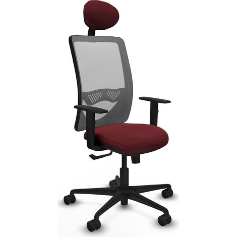 Silla de oficina piqueras y crespo Zulema negro espuma nylon (1/2)