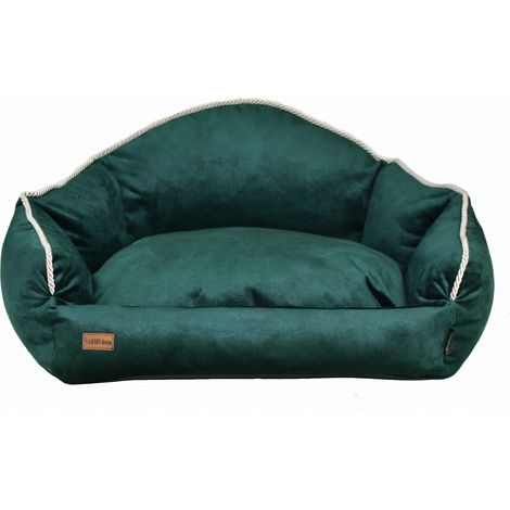 Canapé Charlotte vert XS - 57 cm x 52 cm (1/5)