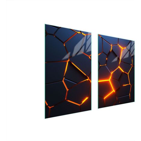PLACA PROTECTORA DE VIDRIO PARA COCINA 65x52 MAGMA (1/5)