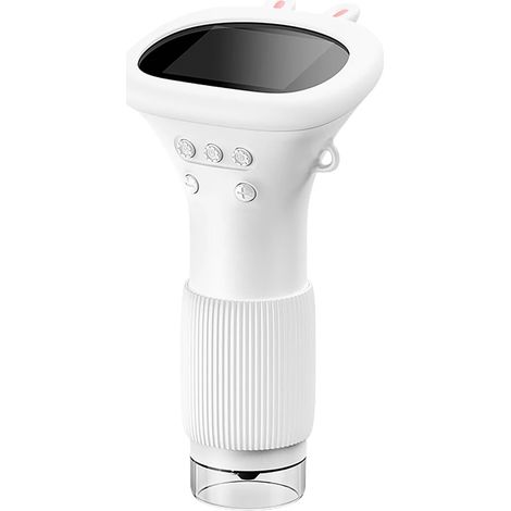 Microscopes numériques de Laboratoire 1000X avec caméra loupe électronique à 8 LED, écran IPS de 2 Pouces, Mini microscopes Portables(1000X White) (1/5)