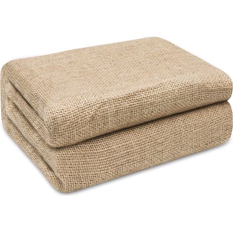 Gartenvlies aus natürlichem Jute, Winterschutz für Pflanzen und Gemüse vor Frost, 101,6 cm x 4,57 m (1/5)