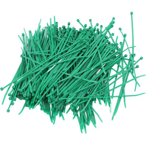 1000 attaches de câble en nylon 8 pouces, serre-tuyaux autobloquants 40 lbs, colliers de serrage pour usage professionnel (1/5)