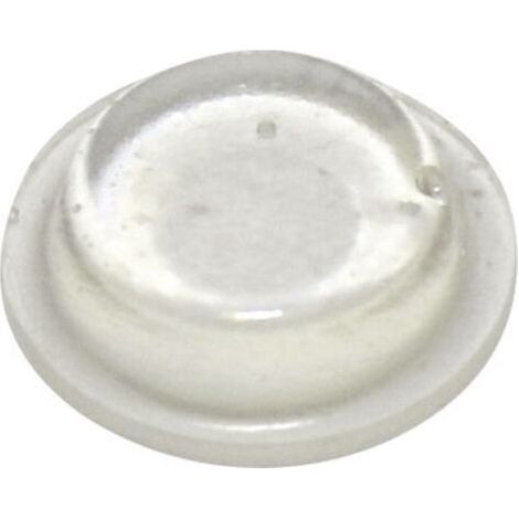 Pied d'appareil TOOLCRAFT PD2125C autocollant, rond transparent (Ø x H) 12.7 mm x 3.5 mm 1 pc(s) W32271 (1/3)