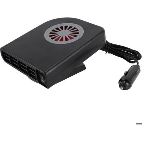 Defroster Pare-Brise - Chauffage Automobile 120 W - Pour Voiture 12 V - Portable - 11 x 14 x 6,5 cm - 322 g