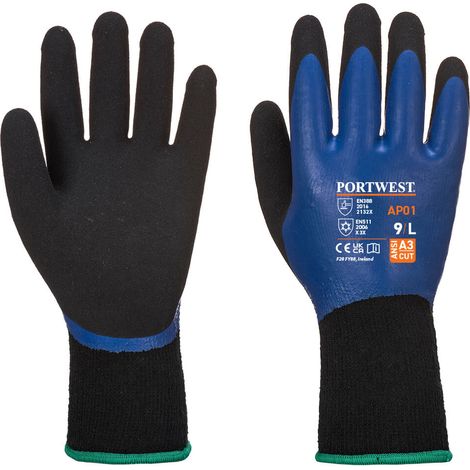 Thermo Pro Handschuh - XXL - Blau/Schwarz - Portwest