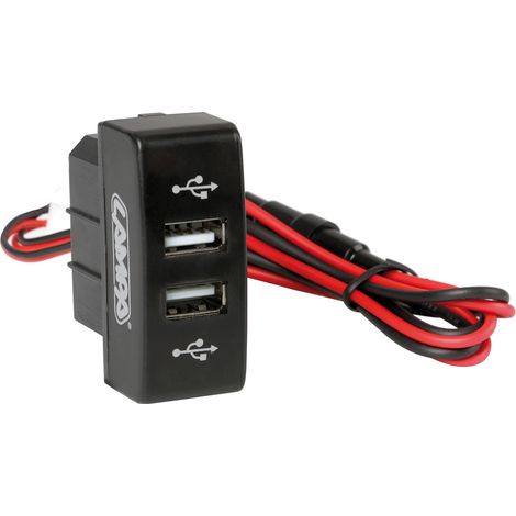 Original-Fit, doppia presa USB, 12/24V, compatibile con Mercedes (1/2)