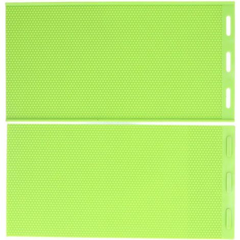 Moule Feuille Cire Abeille - Silicone 5.4 mm - Pour Pressage Ruche Apicole - 2 Pièces (1/5)