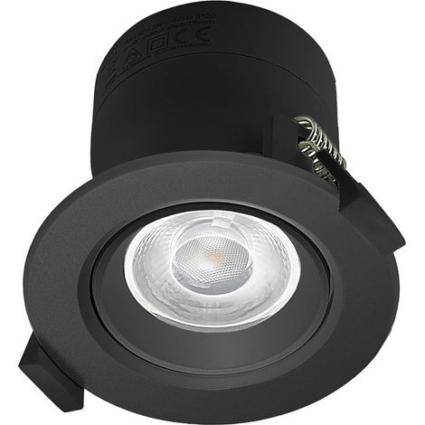LED Spotlight Recesseddimmable 'Shima' made of Aluminium for Living Room & Dining Room