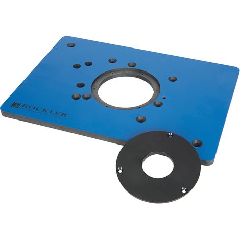 Fräsplatte aus Phenol für Triton Oberfrräsen 210 x 298 mm Einlegeplatte (1/2)
