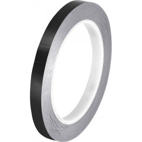 1 Bande d'étanchéité autocollante 8mm x 50m, joint carrelage noir, sol salle de bain cuisine (1/5)