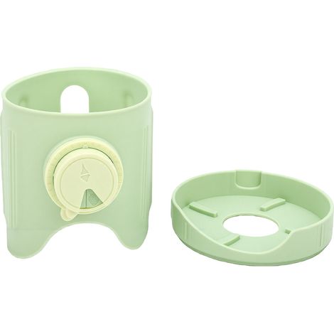Manchon de tasse en Silicone adapté à la Machine à crème glacée antidérapante, antigel Creami, vert (1/5)