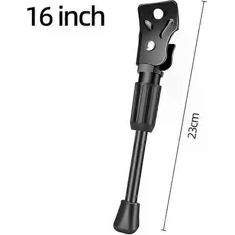 Béquille double pour vélo, support central pliable, robuste et réglable pour VTT, support de pied double pied (1/4)