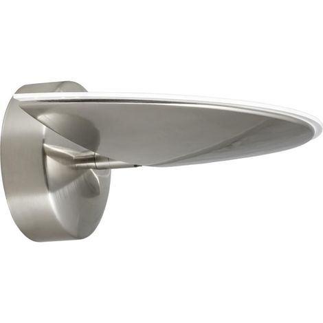 Aplique de pared modelo Nube acabado niquel satinado 10 cm(alto) 30 cm(ancho) 23 cm (fondo) (1/3)