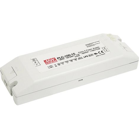 MW Mean Well PLC-100-24 LED-Treiber, LED-Trafo  Konstantspannung, Konstantstrom 96 W 0 - 4 A 24 V/DC