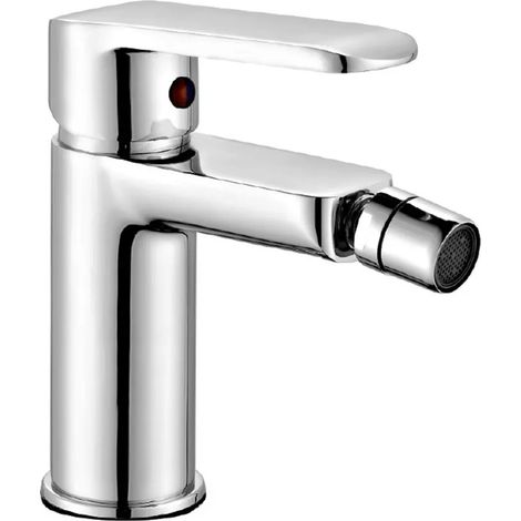 Rubinetto bidet cromato serie Dalila incluso di piletta (1/2)