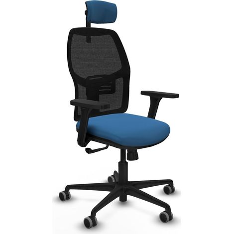 Silla de oficina piqueras y crespo Alfera negro brazos ajustables soporte lumbar (1/2)