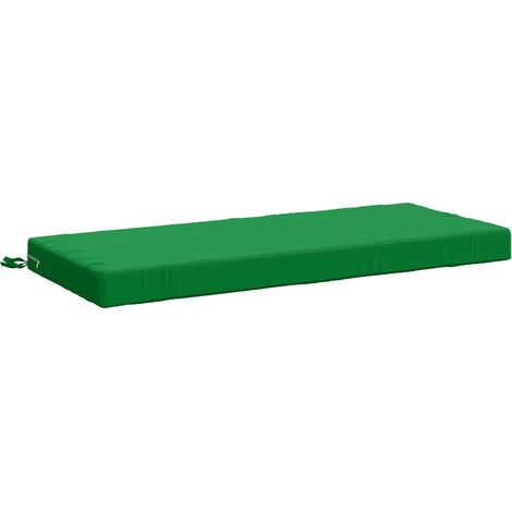 Bankkissen SOEST 100 % Polyester Grün 120 x 50 x 8 cm vidaXL