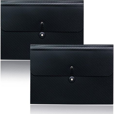 Dokumentenorganizer im Akkordeon-Stil, hochwertiger Organizer, Regenbogen-Aufkleberdesign zum einfachen Sortieren, geeignet für Papier im A4- und Letter-Format.