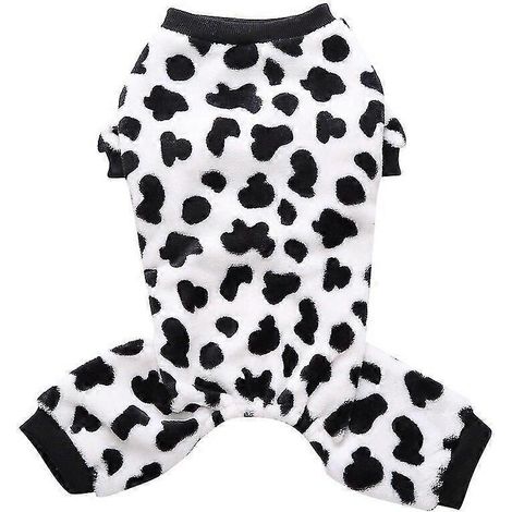 Hundepyjama Winter Hundekleidung Bedruckter warmer Overall Mantel für kleine Hunde Welpen Hund Katze Chihuahua Pomeranian Kleidung Overalls 1 (1/5)