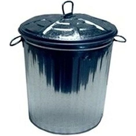 Poubelle à déchets en métal avec couvercle, longueur 14 cm, Ladydoc 06107