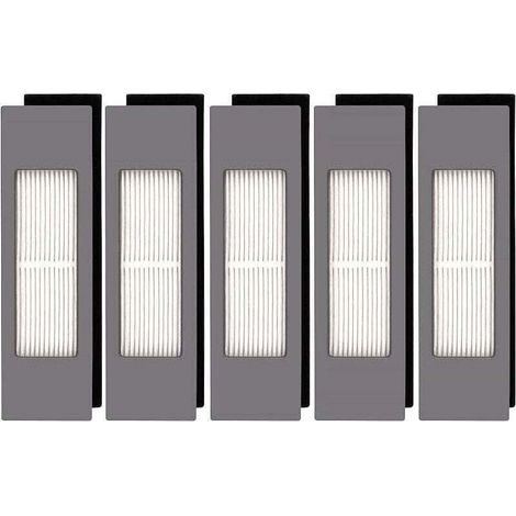 (5 Pièces) N10 Filtre HEPA Destiné à Robot Aspirateur Ecovacs , XU,DEEBOT OZMO N10 N10 Plus 920 950 T8 AIVI Max T9 T5 N5 N7 N8+ N8 Pro Plus - KZQ
