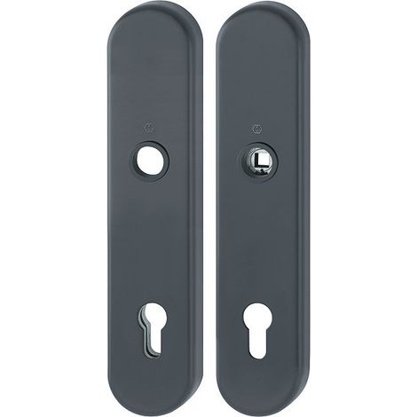 HOPPE® Schutz-Langschildpaar 3331/3310, HT, Aluminium, 11985185