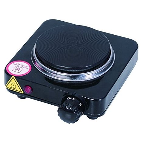 Réchaud électrique Ardes AR1F18 noir 500 Watts acier inoxydable (1/3)