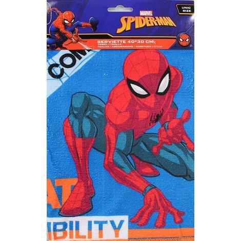 ASCIUGAMANO SPIDER-MAN PER ASILO NIDO piccolo PER LE MANI 30x40 W01D