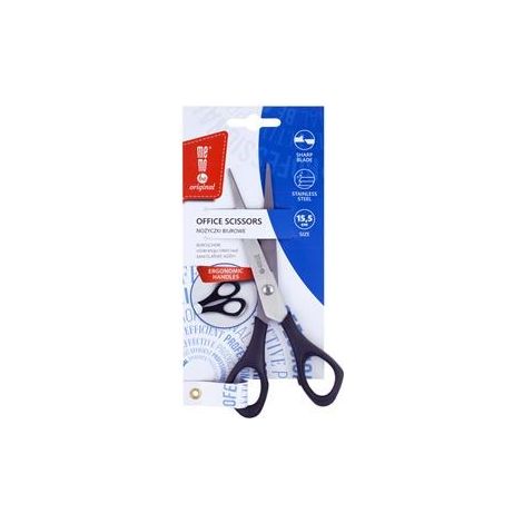 Forbici da ufficio 15,5 cm nere MemoBe