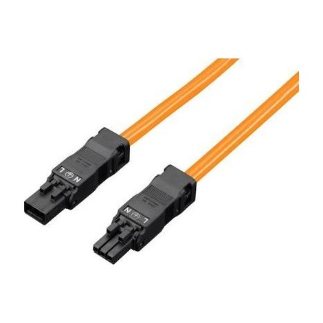 Rittal SZ 2500530 cable de alimentación naranja 1 metro
