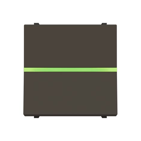 Zenit Poussoir No Voyant Temoin Anthracite 2 Modules 2CLA220450N1801 ABB N2204.5AN (1/3)