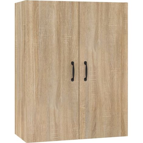 Maison Exclusive - Mobile Pensile Rovere Sonoma 69,5x34x90 cm in Legno Multistrato