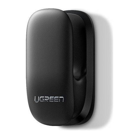 Ugreen 4in1 selbstklebend Cable Organizer Kabel Schwarz Kabelmanagement Kabelführung Kabelclip Kabel Schlüssel Kopfhörer Halter Auto ABS Stickhaken