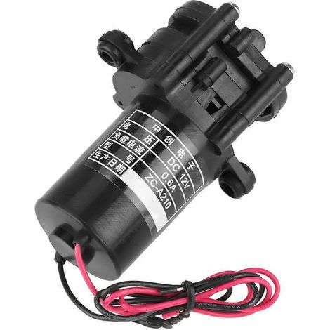ZC-A210 12V Mini-Kunststoff-Hochleistungs-Selbstansaug-Wasserpumpe Gleichstrom-Zahnradpumpe