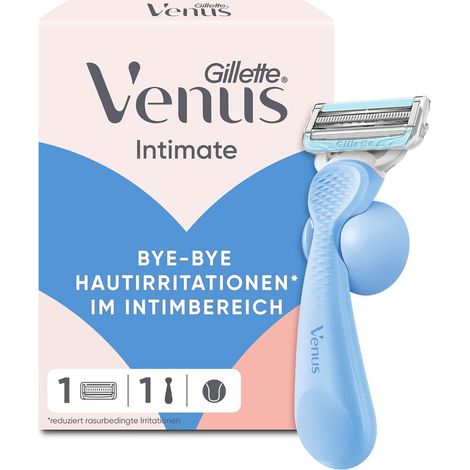 Gillette Venus für den Intimbereich Rasierapparat mit 1 Klinge Einwegrasierer 1 Stück