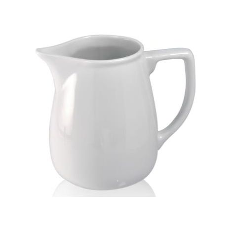 Lattiera Latte in Porcellana Bianca con Manico Roma 21 cl Saturnia