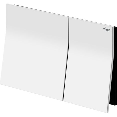 Viega Visign for More 200 WC-Betätigungsplatte für Prevista 8620.1 Metall, Weiß matt (1/4)