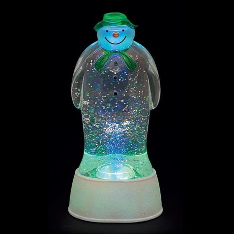 The Snowman Snowglobe Color Changing LED Christmas Lantern Decoration 22.5cm (1/4)