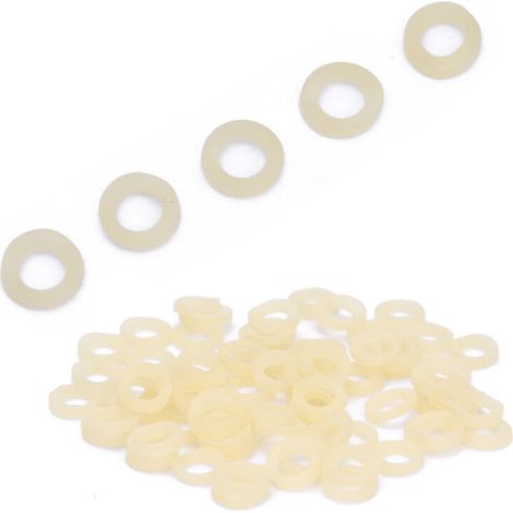 1/4 Zoll breite kieferorthopädische Gummibänder – 100 Stück für Zahnspangen und Prothesen (1/5)