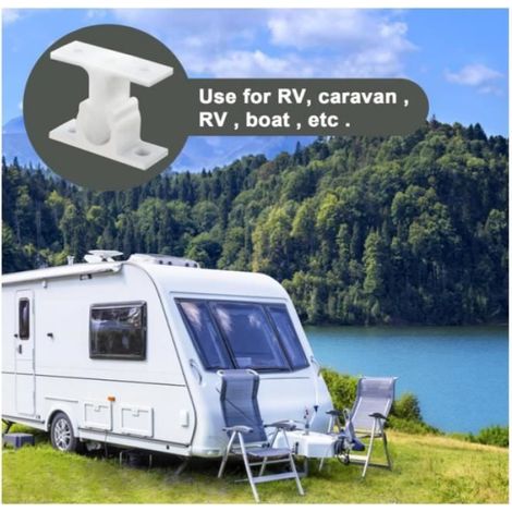 Loquet De Porte - Plastique Dur - Forme En T - Pour Caravane - 3 Paires (1/4)