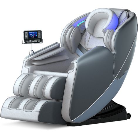 Fauteuil de massage S9B pour la maison, nouveau modèle 2026, mécanisme à huit poussoirs, massage corps entier entièrement automatique avec chauffage et lecture musicale, télécommande tactile. (1/5)