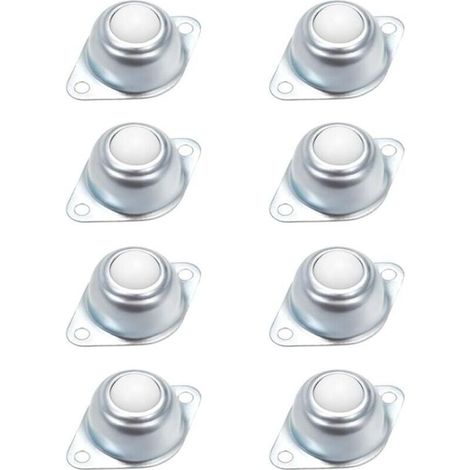 8-teiliges Set kugelgelagerter Transferrollen, Universal-Möbelrollen, Nylon-Kugellager für Transfer- oder Transportvorrichtungen (1/4)