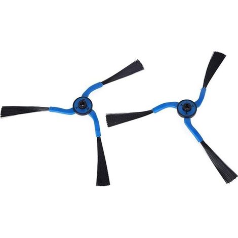 Fdit 2er-Pack Ersatzseitenbürsten für Saugroboter, kompatibel mit dem Saugroboter VC-RM72VR. (1/4)