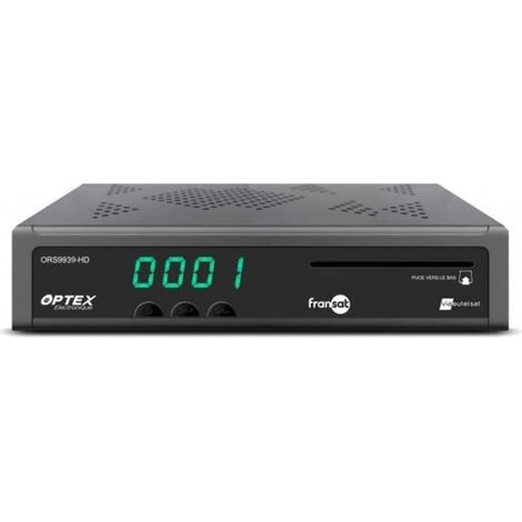 Récepteur Satellite HD - Optex ORS9939-HD – 4000 chaînes TV et Radio, Réception multi-satellites