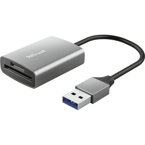 Trust Dalyx Kartenleser USB 3.2 Gen 1 (3.1 Gen 1) Aluminium (1/4)