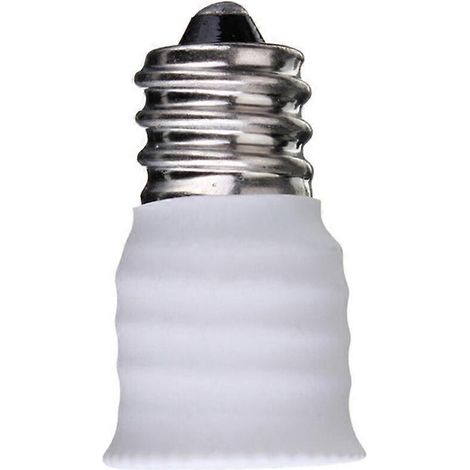 3x E12 vers E14 Adaptateur Adaptateur Ampoule LED Adaptateur Blanc Ad (1/5)