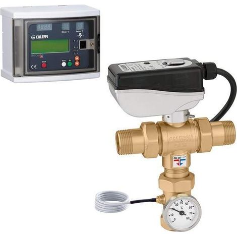 Miscelatore elettronico con disinfezione termica programmabile LEGIOMIX® Caleffi 6000  1"