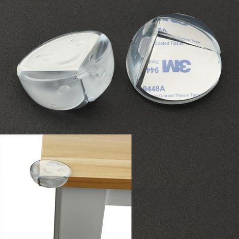 20pcs Protection Coins Silicone Angle de Table Meuble Protège Bébé Enfant Sécurité (1/2)