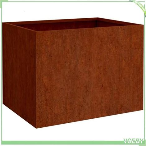Jardinière - FAFEICY - 821558 - Acier corten - 62x47x46 cm - Anti-corrosion (1/5)
